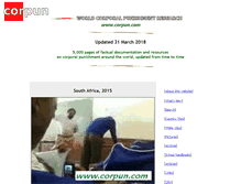 Tablet Screenshot of corpun.com